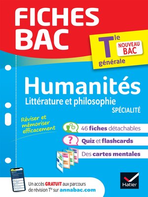 cover image of Fiches bac HLP Tle (spécialité)--Bac 2024